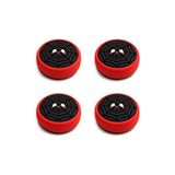 Cafele Spider Man Desenli Analog Koruyucu Silikon Pad 4'lü Set PS5 PS4 PS3 Uyumlu - Siyah