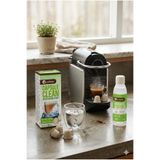 Cafetto Capsule Clean Nespresso Uyumlu Kahve Makinesi Temizleme Kapsülü + Organik Kahve Makinesi Kireç Çözücü Sıvı 250ml (Avantajlı Set) - E13235 + E27434