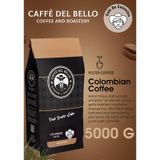 Caffe Del Bello Kolombiya Filtre Kahve Çekirdek 5 KG