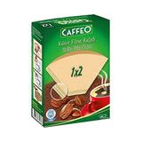Caffeo 1X2/80 Filtre Kahve Kağıdı, 80 Adet, Siyah