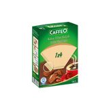 Caffeo Kahve Filtre Kağıdı 1x4 80 Adet | Ağartılmamış Doğal Kağıt
