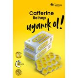 Cafferine, Kafein, Taurin ve C Vitamini Içeren Pastil Takviye Edici Gıda 2'li Avantaj