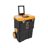 Caftra Süperbag ASR5039 Mobil Takım Çantası Çift Katlı Tekerlekli Metal Kilitli