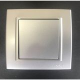Çağatay Elektrik Çağatayelektrik Ovivo Mina Gümüş (Silver) Anahtar Mekanizma+Çerçeve