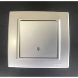 Çağatay Elektrik Çağatayelektrik Ovivo Mina Gümüş (Silver) Vavien Mekanizma+Çerçeve