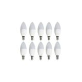 ÇağatayElektrik 7 W BUJİ LED AMPÜL E14 -ince E14 Duy-avize Ampülü-6500K BEYAZ (6 ADET)