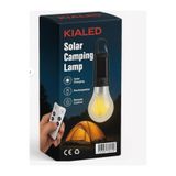 ÇağatayElektrik Taşınabilir Solar USB Şarjlı LED Ampül-Outdoor Kamp Bahçe Lambası-Askılı Kırılmaz-Kumandalı