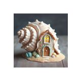 ÇAĞATÖLYE Silikon Kalıp Deniz Kabuğu Ev Mum Kalıbı 6,5x8,6 cm