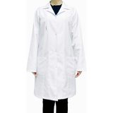 Çağdaş İş Güvenliği Ekipmanları Çağdaş Alpaka Kumaş Bayan Laboratuvar Önlüğü Doktor Önlüğü Hemşire Önlüğü Öğretmen Önlüğü - Beyaz