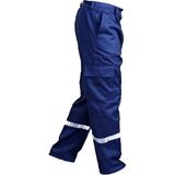 Çağdaş İş Güvenliği Ekipmanları Çağdaş İş Gabardin İş Pantolonu Yazlık Lacivert - 2XL