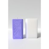 Cage Art Studio Desenli Tarot Güneş Kartı Mum Silikon Kalıp - The Sun Tarot Kartı Desenli Mum Kalıbı 12 X 6.8 Cm Beyaz