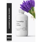 Cage Art Studio Lavanta Mum Esansı 500 ml - Yüksek Kalite Mum Koku Esansı, Soya Wax ve Parafin Uyumlu - Gri