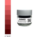 Cage Art Studio Lüks Granül Mum Boyası Kırmızı 10 gr Dekoratif Mum İçin Özel Formül