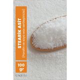 Cage Art Studio Stearik Asit / Starin - Soya Wax ve Parafin Sertleştircisi 1 kg - 100 Gram