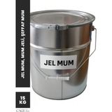Cage Art Studio Yüksek Kalite Jel Mum 15 kg - Mum Yapımı Için Şeffaf Jel Mum 15 kg - Beyaz