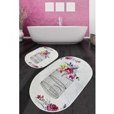 Cage Banyo Halısı Djt 2li Set