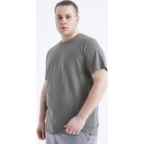 Çağla Basic Kısa Kol O Yaka Büyük Beden Erkek T-Shirt - 88072