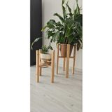 ÇağlaDesign Ahşap Dekoratif Saksı Altlığı 2’lİ Ürün ölçüleri: Yükseklik: 50-60 cm