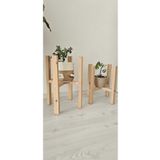 ÇağlaDesign Ahşap Dekoratif Saksı Altlığı 40*50 cm