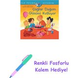 Çağlar Doğum Günü Kutluyor - Ilk Okuma Kitabım + Renkli Fosforlu Kalem