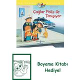 Çağlar Polis ile Tanışıyor + Boyama Kitabı