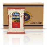 Çağlarsoy Organik Lüks Baldo Pirinç 2.5 kg x 6’lı Paket Kahvaltılık Doğal Lezzet Yerli Üretim - 15 kg