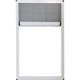 ÇAĞLAYAN İNŞAAT Pileli Plise Sürgülü Akordiyon Katlanır Kapı Sinekliği (plastik Kapı&Pencere-çelik Kapı) - Beyaz - 70 X 140
