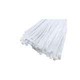 Caglayantıc Kablo Bağı- Plastik Kelepçe - 3.6 X 300 Mm - Cırt Kelepçe Beyaz 100 Adet Paket