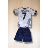Çağrı Giyim Nostaljik Dragon Real Madrid Ronaldo Çocuk Forma - 8 - 9 Yaş - Beyaz