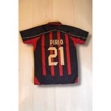 Çağrı Giyim Nostaljik Milan Pirlo Forma - Kırmızı