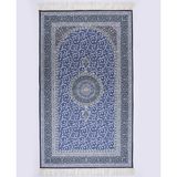 Çağrı Ipek Kalitesi Sultan Model Seccade Lacivert - 70 x 120 cm