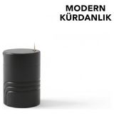 Çağrı Modern Tasarım Dekoratif Otomatik Kürdanlık - Şık Sofra Aksesuarı - Siyah