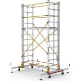 Çağsan 2x11 Basamaklı Telesafe XL_FP - İki Parçalı Alüminyum İskele S006_XL_FP