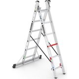 Çağsan 2X6 Basamaklı Duocombi - İki Parçalı Çok Amaçlı Merdiven Tsa4