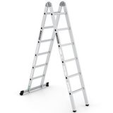 Çağsan 2x6 Basamaklı Folde - Katlanır Merdiven K4 Metal