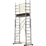 Çağsan 2x8 Basamaklı Polysafe - Çok Amaçlı İskele Merdiven PL003