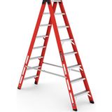 Çağsan 8 Basamaklı Fibero - A Tipi Elektrik Yalıtımlı Merdiven Bcf8