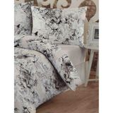 Çağtex Flanel Pazen Tek Kişilik Nevresim Takımı - 100 x 200 cm - Pudra - Krem