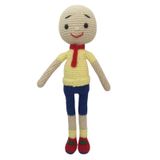 Caillou Bebek Amigurumi Organik Oyuncak