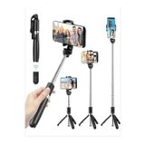 CAILON Kablosuz Stant Tripod Katlanabilir Uzatılabilir Selfi Çubuğu Vlog Kit Tiktok Instagram