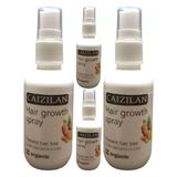 Caizilan Hair Growth Spray 4 Adet Zencefil Özlü Saça Boyut Spreyi 50 ml - Siyah