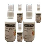 Caizilan Hair Growth Spray 5 Adet Zencefil Özlü Saça Boyut Spreyi 50 ml - Siyah