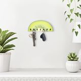 caju art & decoration Ahşap Yarım Kivi Mutfak Hol Duvar Askılık Duvar Süsü Dekor