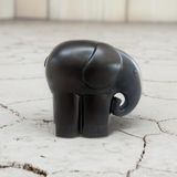 caju art & decoration Büyük Boy Siyah Renk Sanatsal Fil Mamut Biblo Heykel Ev Ofis Dekor