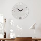 caju art & decoration Büyük Modern Ahşap Gri Tasarım Ev Ofis Duvar Saati