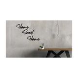 caju art & decoration Dekoratif Home Sweet Home Yazılı Ahşap Tablo Duvar Süsü