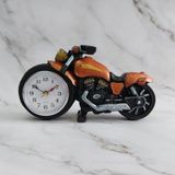 caju art & decoration Dekoratif Motosiklet Tasarım Döküm Masa Saati Biblo Ofis Ev Hediye Karışık