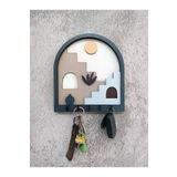 Caju Art & Decoration Dekoratif Soyut Merdiven Tasarım 3D Katmanlı Duvar Dekoru Anahtarlık