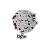 CajuArt Coffee Çekirdek Demlik Sallanan Sarkaç Mutfak Duvar Saati