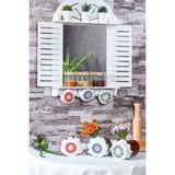 Caka Home 3'lü Kumaş Kavanoz Kapağı Yıldız Desen